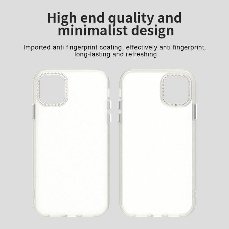 For iPhone 11 Candy Diamond Frosted PC Hybrid TPU Phone Case