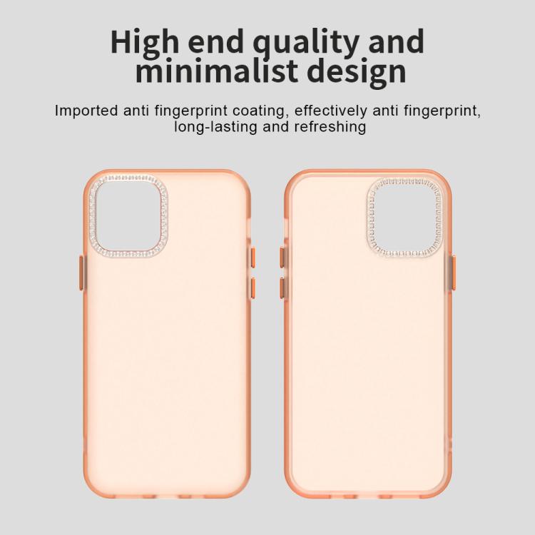 For iPhone 11 Pro Candy Diamond Frosted PC Hybrid TPU Phone Case