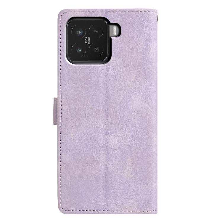 For Xiaomi 15 Triangles Embossed Leather Phone Case