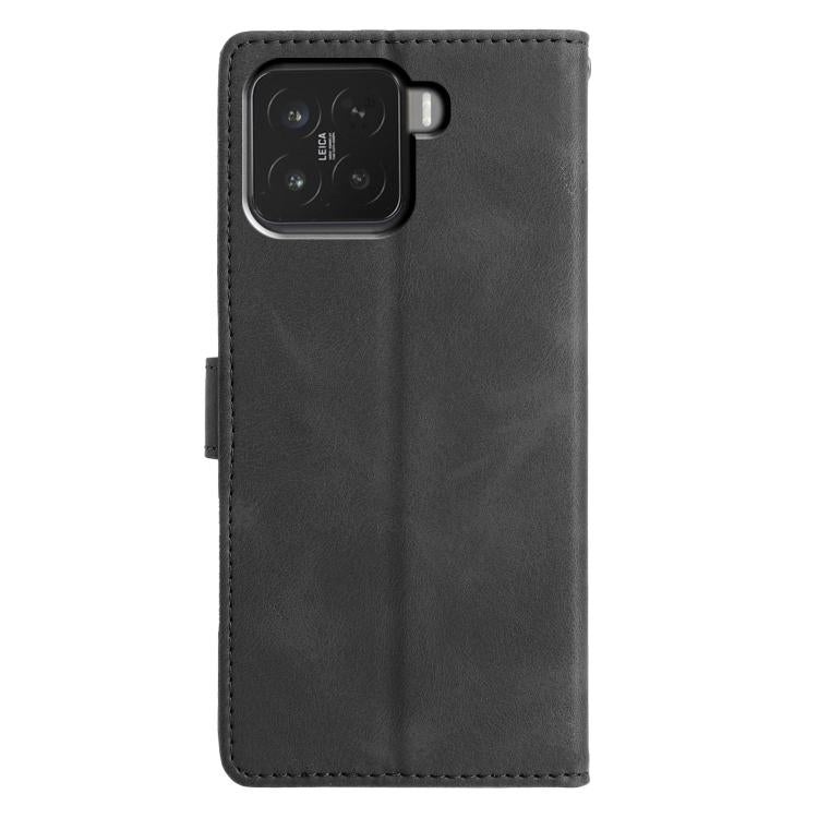 For Xiaomi 15 Triangles Embossed Leather Phone Case