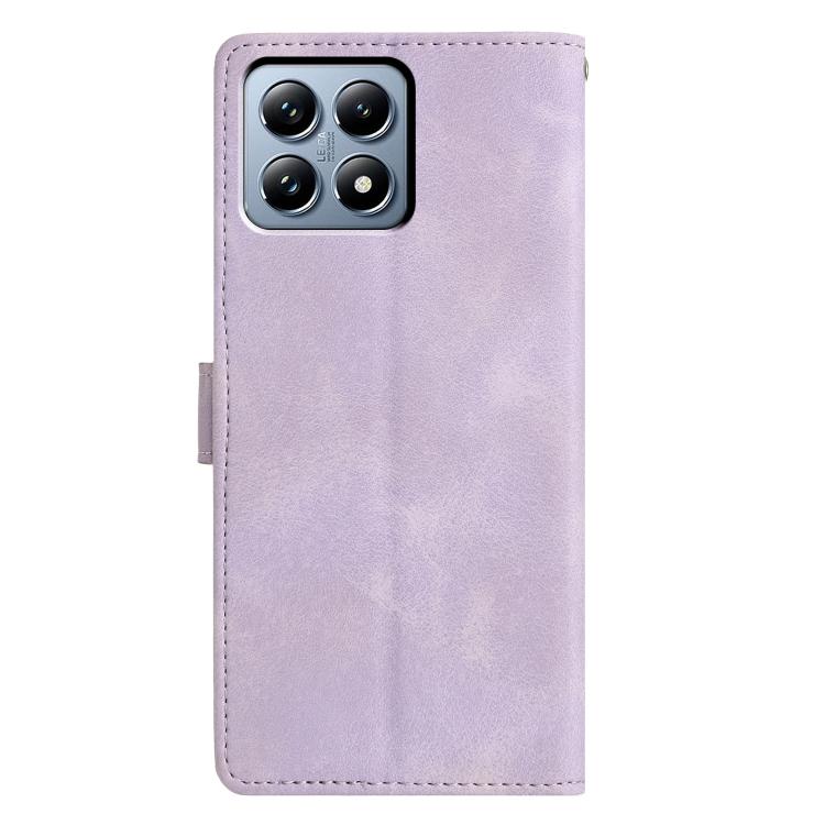 For Xiaomi 15T Pro 5G Triangles Embossed Leather Phone Case