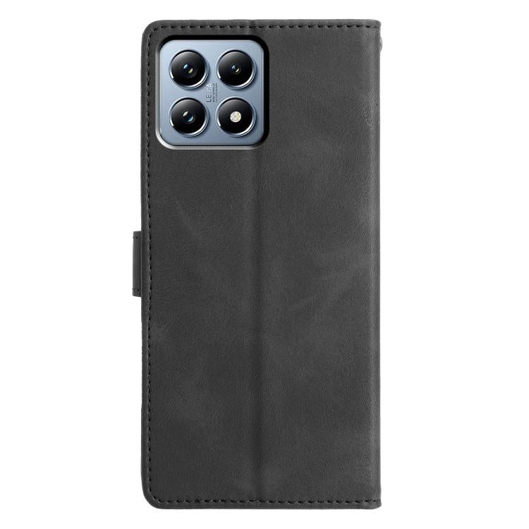 For Xiaomi 15T Pro 5G Triangles Embossed Leather Phone Case