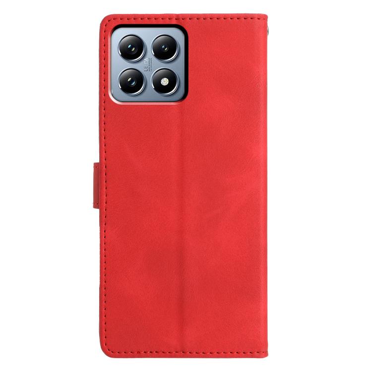 For Xiaomi 15T 5G Triangles Embossed Leather Phone Case