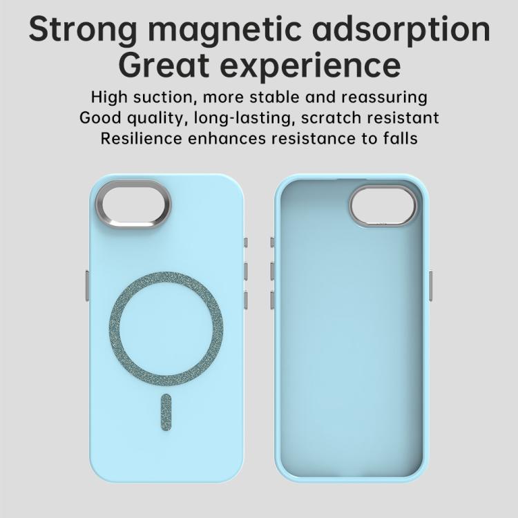 For iPhone 17e / 16e Glitter Series Magsafe PC Hybrid TPU Phone Case