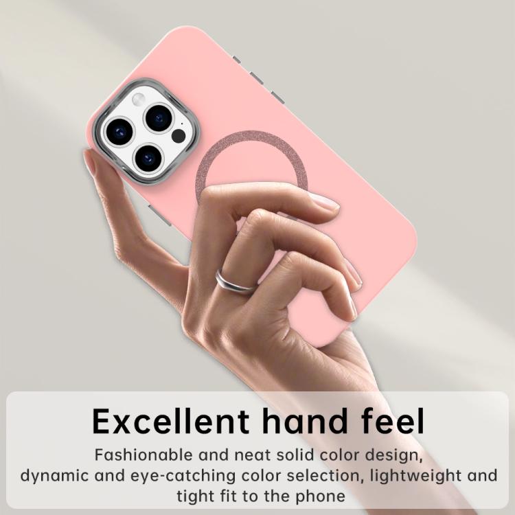 For iPhone 15 Pro Glitter Series Magsafe PC Hybrid TPU Phone Case
