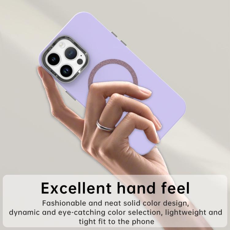 For iPhone 14 Pro Max Glitter Series Magsafe PC Hybrid TPU Phone Case