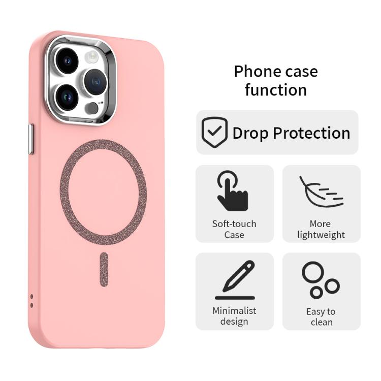 For iPhone 14 Pro Glitter Series Magsafe PC Hybrid TPU Phone Case