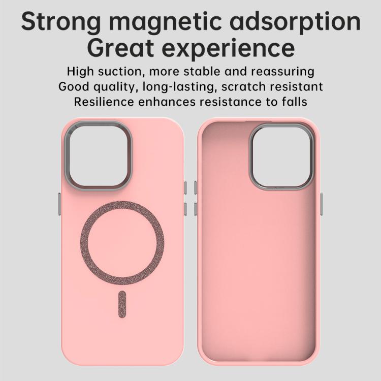 For iPhone 14 Pro Glitter Series Magsafe PC Hybrid TPU Phone Case