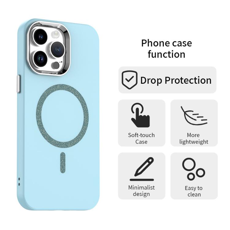 For iPhone 14 Pro Glitter Series Magsafe PC Hybrid TPU Phone Case