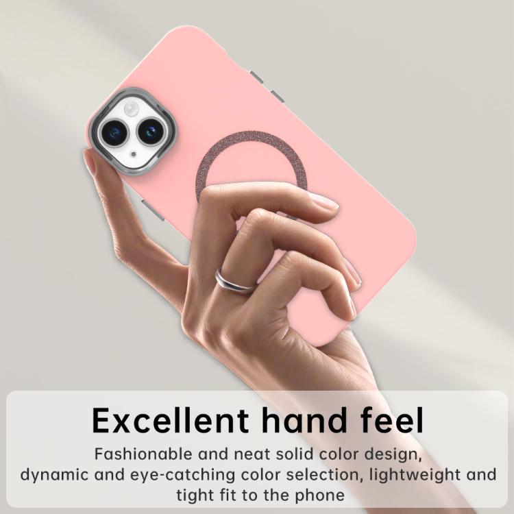 For iPhone 14 Plus Glitter Series Magsafe PC Hybrid TPU Phone Case