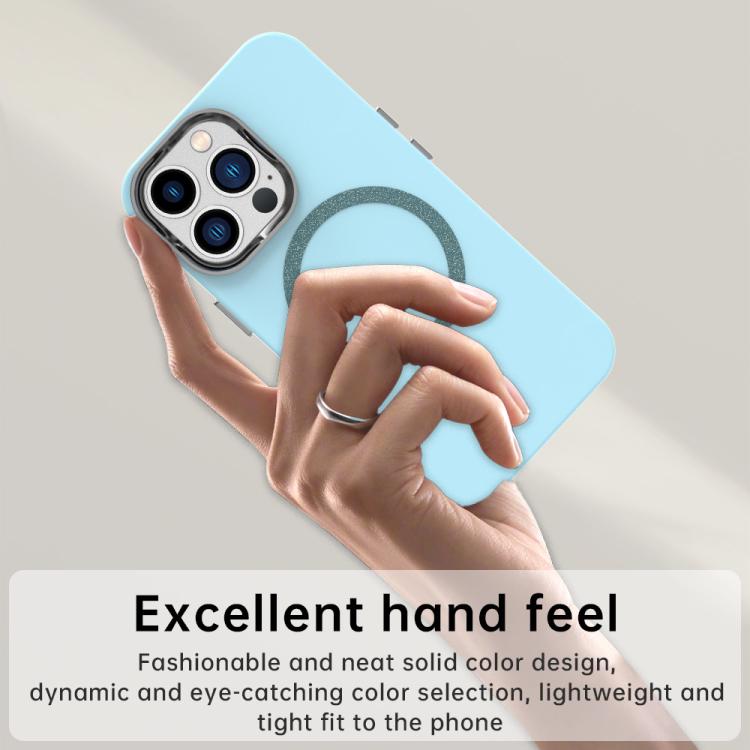 For iPhone 13 Pro Glitter Series Magsafe PC Hybrid TPU Phone Case