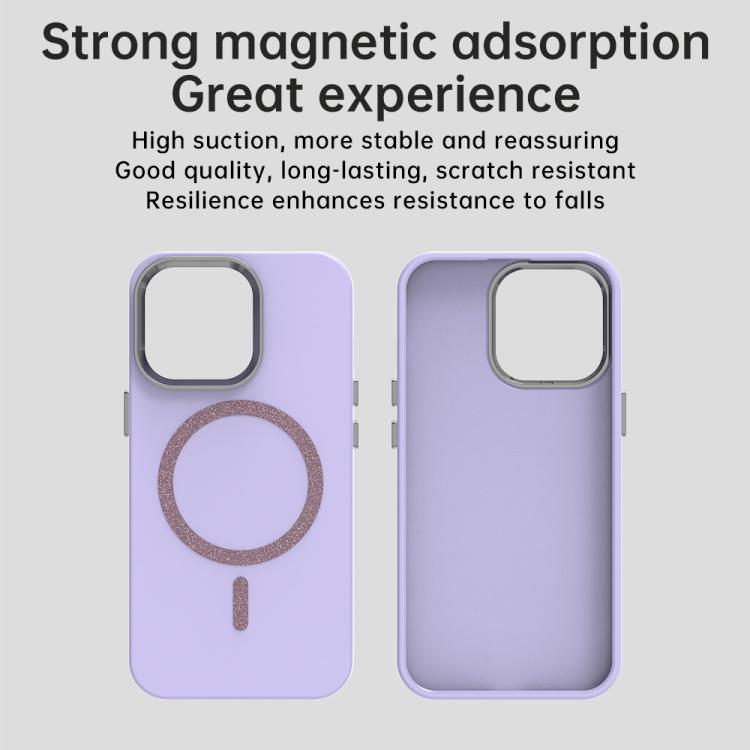 For iPhone 13 Pro Max Glitter Series Magsafe PC Hybrid TPU Phone Case
