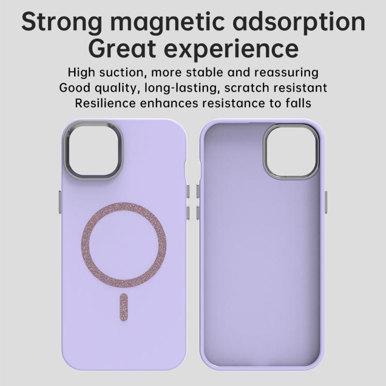 For iPhone 13 Glitter Series Magsafe PC Hybrid TPU Phone Case