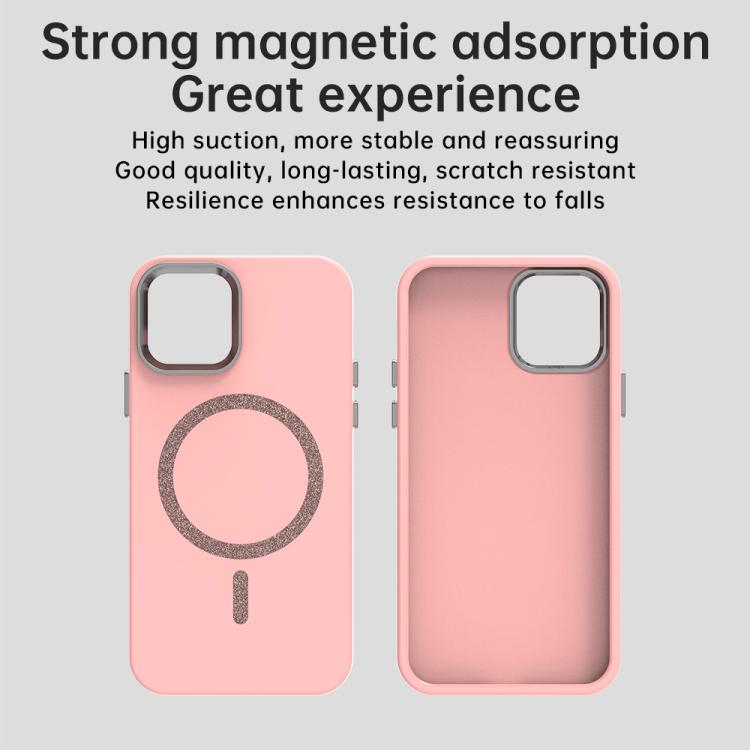 For iPhone 12 Pro Glitter Series Magsafe PC Hybrid TPU Phone Case