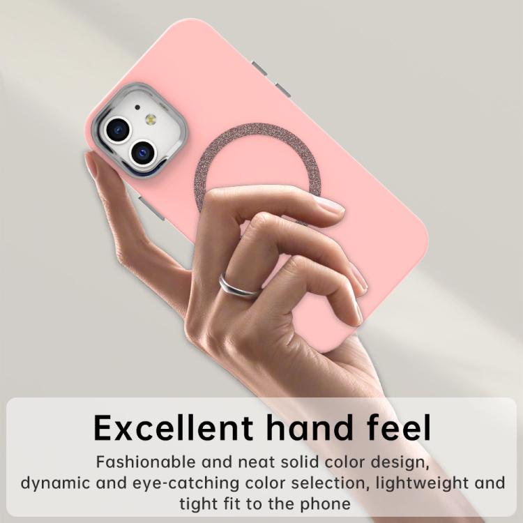 For iPhone 12 Glitter Series Magsafe PC Hybrid TPU Phone Case