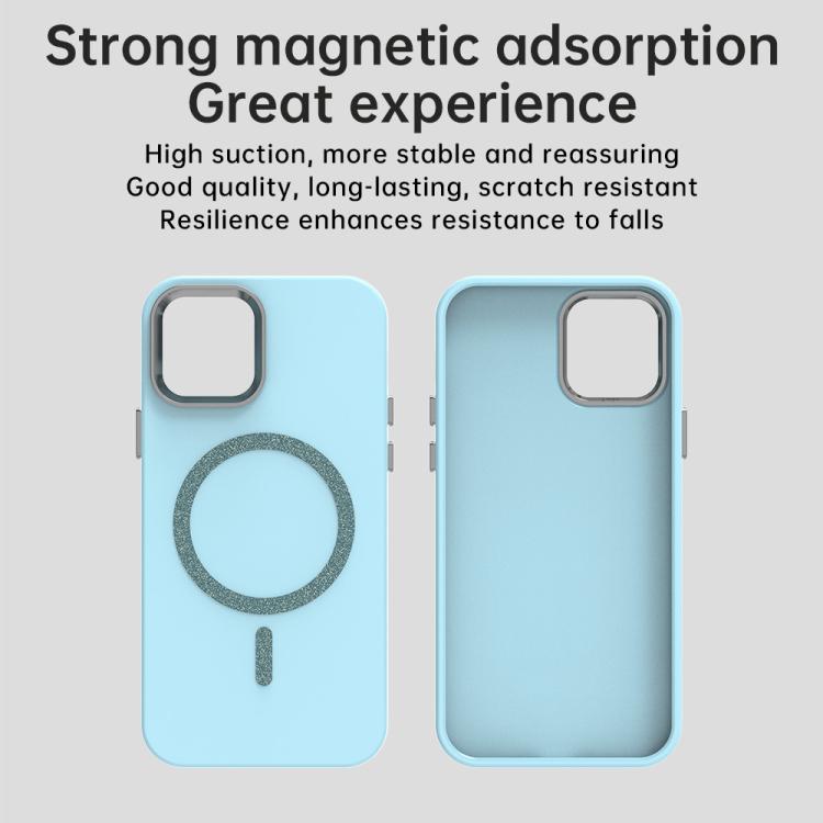 For iPhone 12 Glitter Series Magsafe PC Hybrid TPU Phone Case