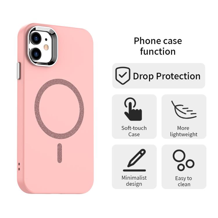 For iPhone 11 Glitter Series Magsafe PC Hybrid TPU Phone Case