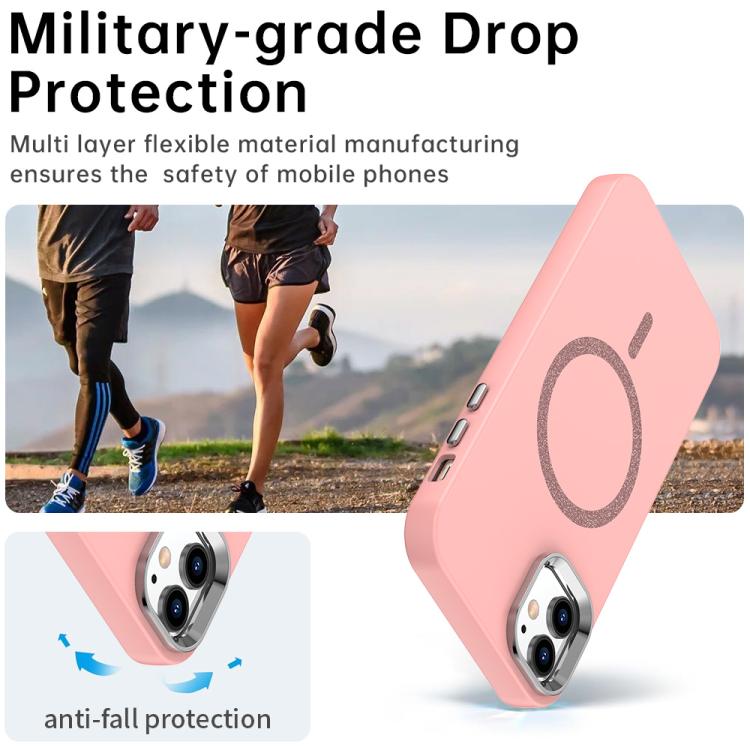 For iPhone 11 Glitter Series Magsafe PC Hybrid TPU Phone Case