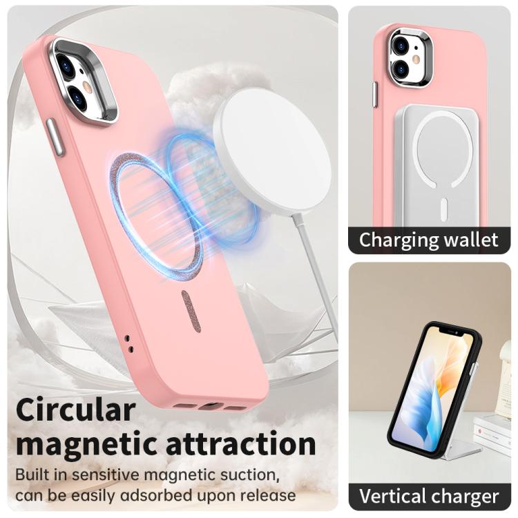 For iPhone 11 Glitter Series Magsafe PC Hybrid TPU Phone Case