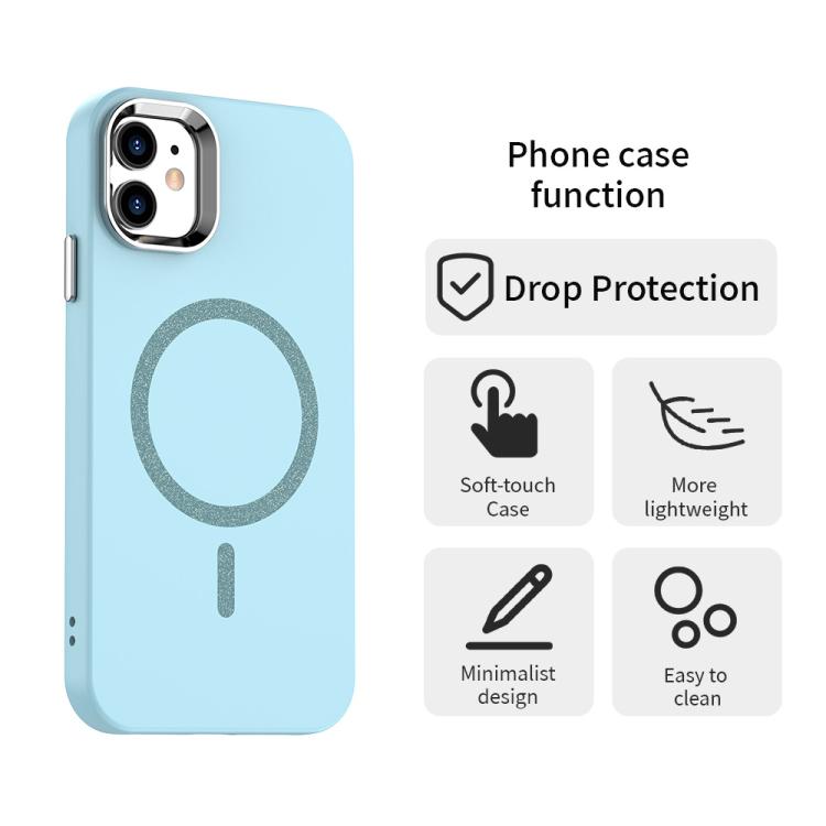 For iPhone 11 Glitter Series Magsafe PC Hybrid TPU Phone Case