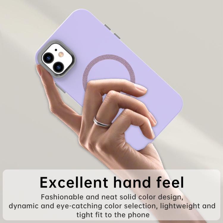 For iPhone 11 Glitter Series Magsafe PC Hybrid TPU Phone Case