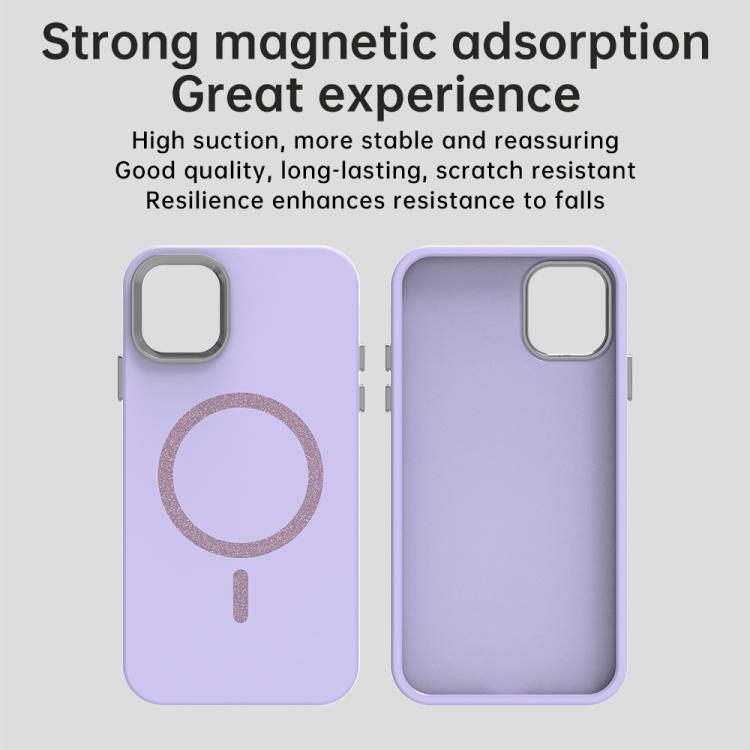 For iPhone 11 Glitter Series Magsafe PC Hybrid TPU Phone Case