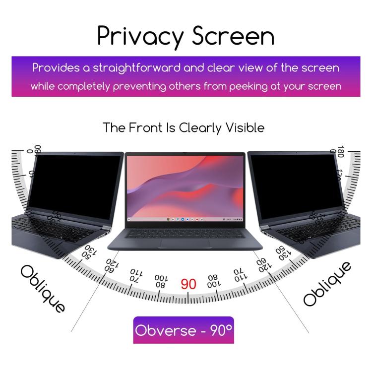 For ASUS Chromebook CX1405CKA 14 25pcs 9H Anti-peeping Explosion-proof Tempered Glass Film