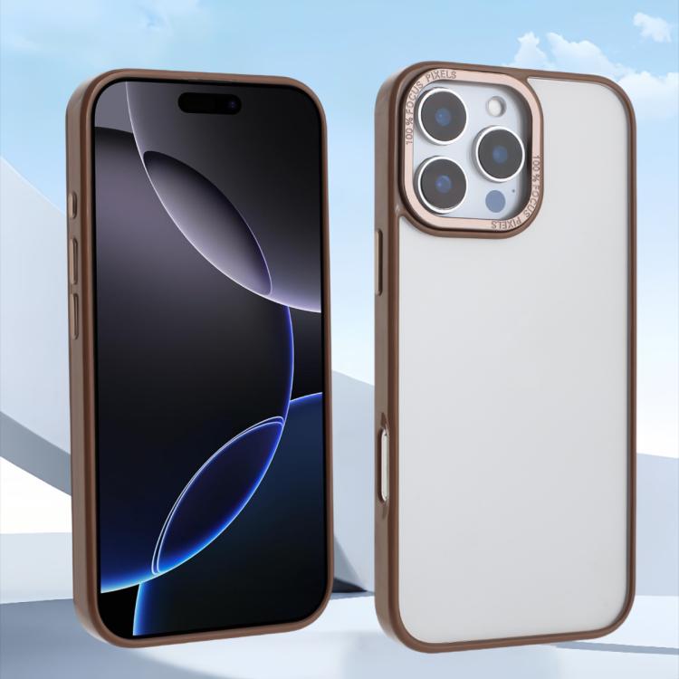 For iPhone 15 Plus / 14 Plus Macaron PC Hybrid TPU Glossy Phone Case