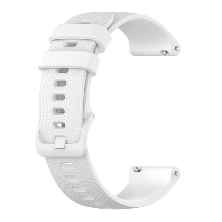 22mm For Forerunner 570 47mm/935/945/955 xDfind Small Plaid Solid Color Silicone Watch Band