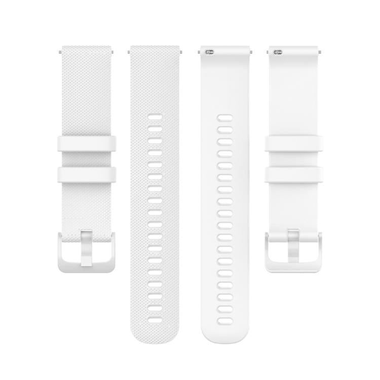 22mm For Forerunner 570 47mm/935/945/955 xDfind Small Plaid Solid Color Silicone Watch Band