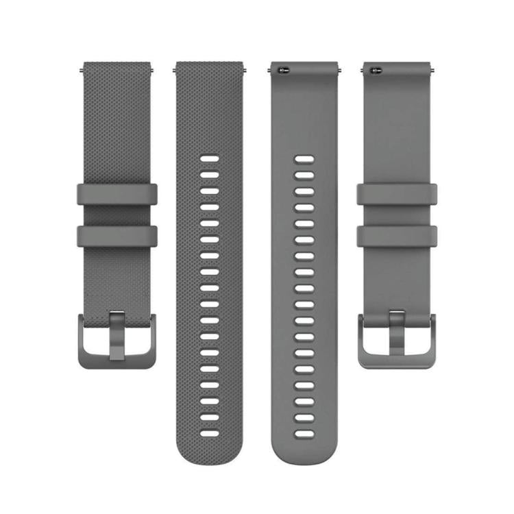 22mm For Forerunner 570 47mm/935/945/955 xDfind Small Plaid Solid Color Silicone Watch Band