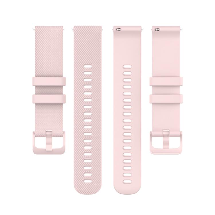 22mm For Forerunner 570 47mm/935/945/955 xDfind Small Plaid Solid Color Silicone Watch Band