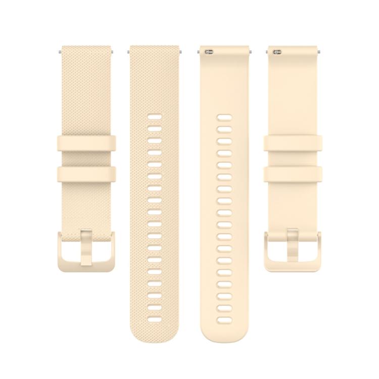 22mm For Forerunner 570 47mm/935/945/955 xDfind Small Plaid Solid Color Silicone Watch Band