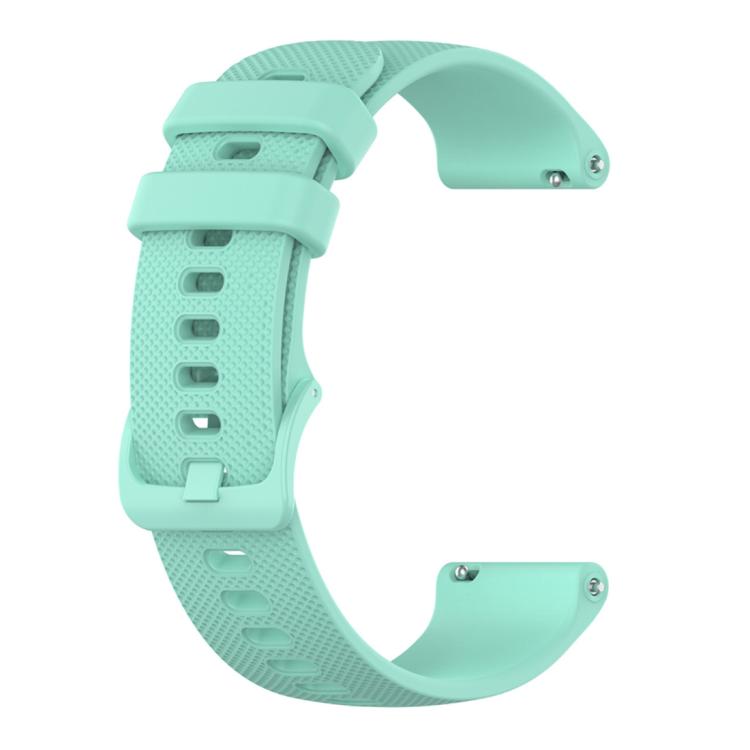 22mm For Forerunner 570 47mm/935/945/955 xDfind Small Plaid Solid Color Silicone Watch Band