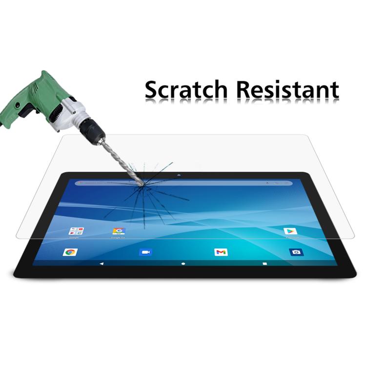 For Danew Dslide 1021 Tablet 10.1 2pcs 9H 0.3mm Explosion-proof Tempered Glass Film
