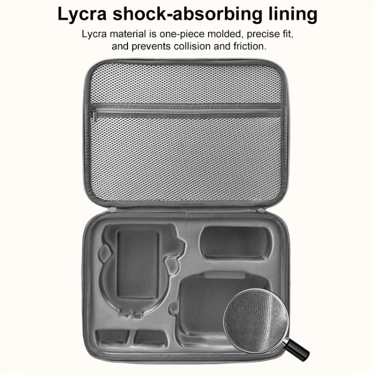 For DJI Flip BRDRC Drone Portable Case Single Shoulder Messenger Bag Handbag - Grey