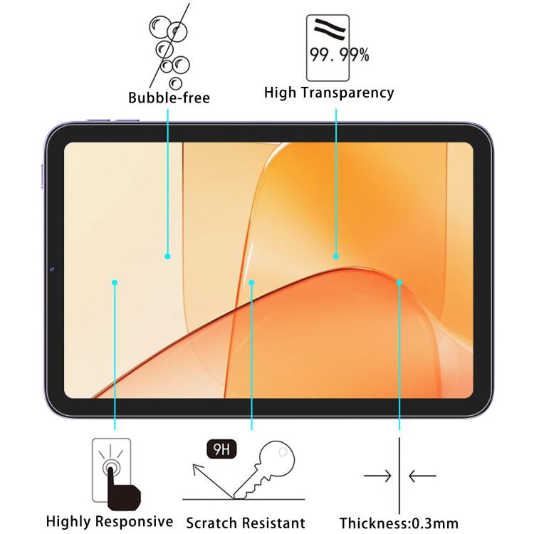 For Funyet Funpad 10.1 25pcs 9H 0.3mm Explosion-proof Tempered Glass Film