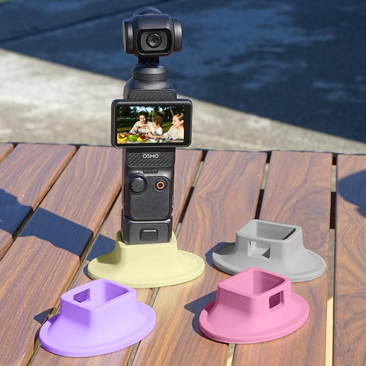 For DJI OSMO Pocket 3 BRDRC Silicone Desktop Base Bracket