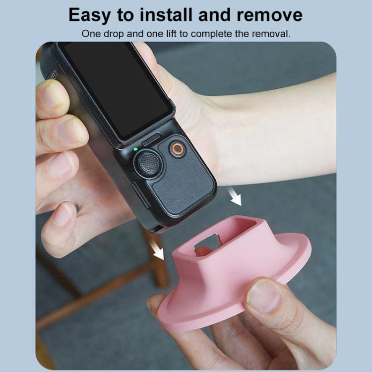 For DJI OSMO Pocket 3 BRDRC Silicone Desktop Base Bracket