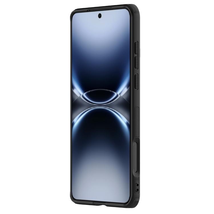 For vivo X200 Ultra NILLKIN Frosted Shield Pro Magnetic Magsafe Phone Case - Black