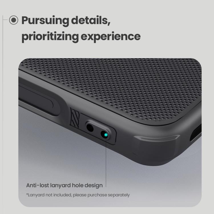 For vivo X200 Ultra NILLKIN Frosted Shield Pro Magnetic Magsafe Phone Case - Black