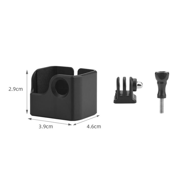For DJI OSMO Pocket 3 BRDRC Protection Frame Adapter Base, Type:Frame + Backpack Clip