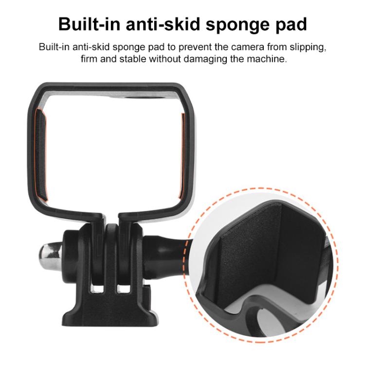For DJI OSMO Pocket 3 BRDRC Protection Frame Adapter Base, Type:Frame + Backpack Clip