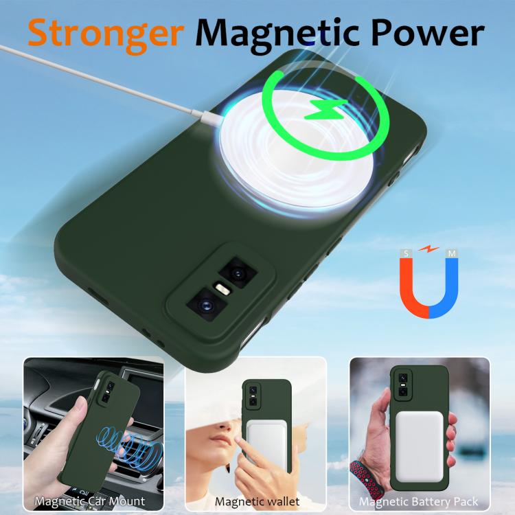 For Infinix GT 30 Pro / GT 30 Shockproof Silicone Magsafe Phone Case