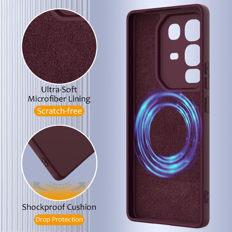 For Infinix Note 50 Pro+ Shockproof Silicone Magsafe Phone Case