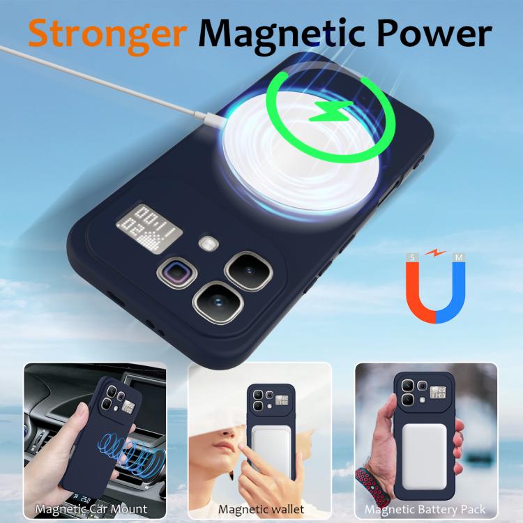 For Infinix Note 60 / 60 Pro 5G Shockproof Silicone Magsafe Phone Case