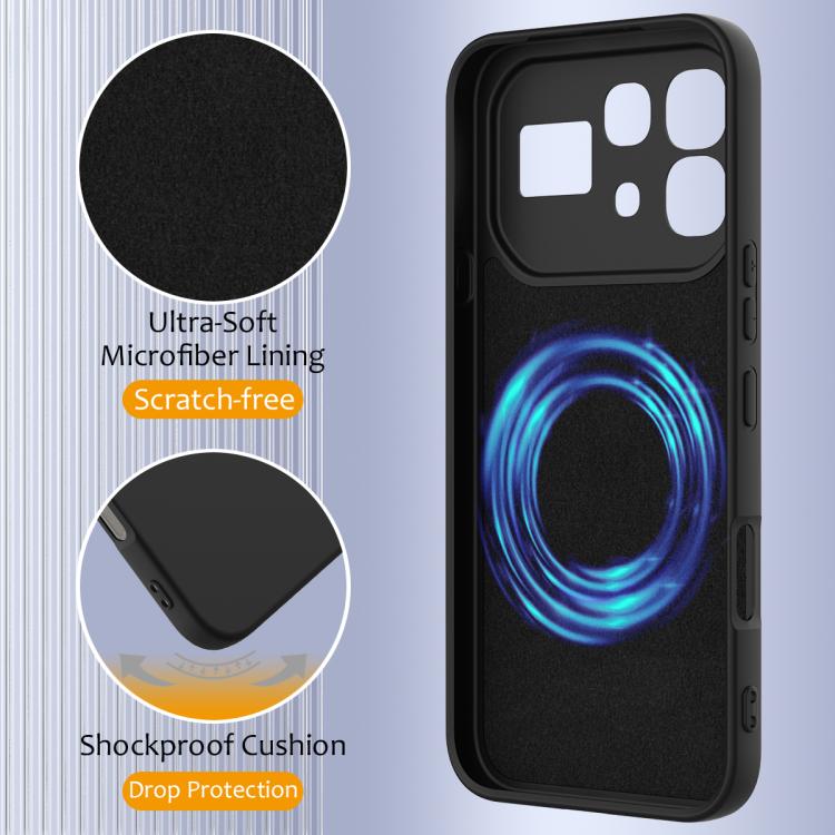 For Infinix Note 60 / 60 Pro 5G Shockproof Silicone Magsafe Phone Case