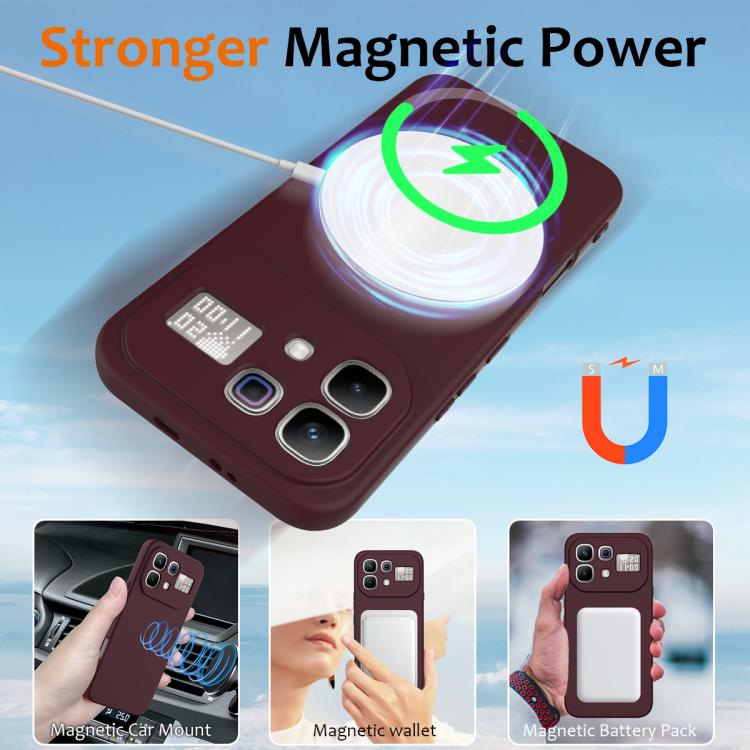 For Infinix Note 60 / 60 Pro 5G Shockproof Silicone Magsafe Phone Case