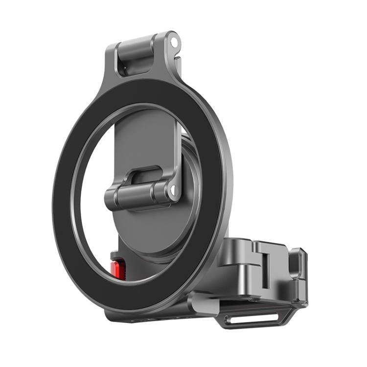 For DJI Osmo Pocket 3 BRDRC Smartphone Teleprompter Stand Desktop Clamp Cold Shoe Extension Mount - Dark Grey