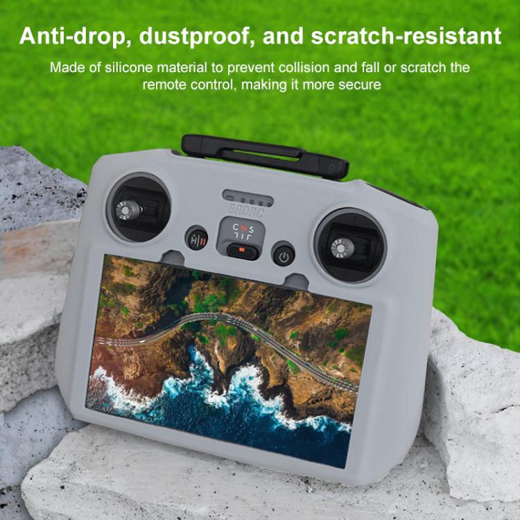 For DJI RC 2 BRDRC Remote Control Shockproof Anti-scratch Silicone Case